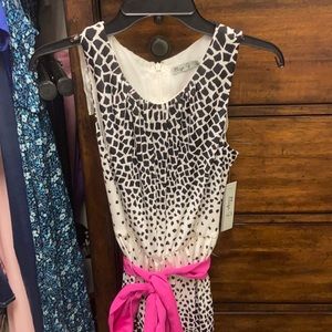 Black and White Eliza J Dress